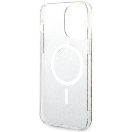 Etui Guess GUHMP14XH4STW na iPhone 14 Pro Max 6.7" - brązowe 4G MagSafe