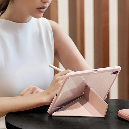 Etui Uniq Moven na iPad Air 10.9 (2022/2020) Antimicrobial różowy/ blush pink