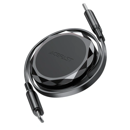 ACEFAST KABEL USB-C DO USB-C 60W ZWIJANY DO TABLETÓW TELEFONÓW DO ŁADOWANIA