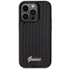Etui Guess Sequin Script Metal na iPhone 13 Pro Max - czarne