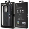 Etui BMW Perforated Tricolor Line na iPhone 15 Pro Max - czarne