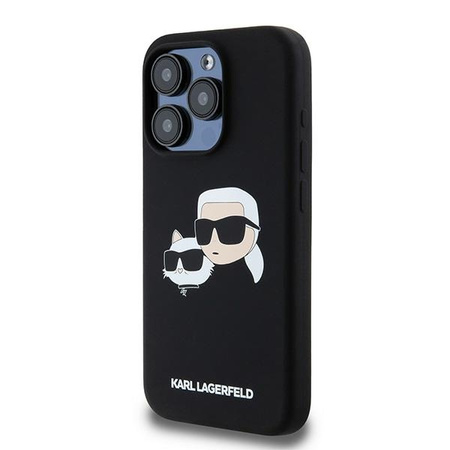 KARL LAGERFELD CASE HARDCASE DO IPHONE 15 PRO MAX 6.7 DO MAGSAFE SILIKONOWE