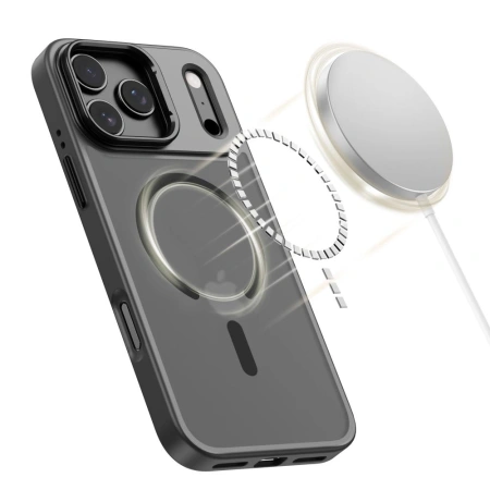 TECH-PROTECT ETUI MAGSTAND MAGSAFE DO IPHONE 17 PRO MATOWE Z MAGNETYCZNYM