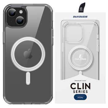 Etui do iPhone 15 Plus z MagSafe Dux Ducis Clin - przezroczyste