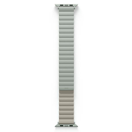 UNIQ pasek Revix Apple Watch Series1/2/3/4/5/6/7/8/9/SE/SE2 38/40/41mm. Reversible Magnetic zielony-beżowy/sage-beige