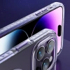 KINGXBAR ETUI DO IPHONE 14 PRO DO MAGSAFE PQY ICE CRYSTAL MAGNETYCZNE SZARE