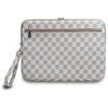 DKNY Sleeve DKCS14PVSHLE 14 beżowy/beige Checkered Pattern Printed Stripes