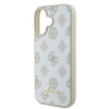 GUESS HARDCASE DO IPHONE 16.1 PEONY SCRIPT LOGO Z MAGNETYCZNYM DO MAGSAFE
