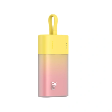 BASEUS POWERBANK POPSICLE 5200MAH 20W DO TELEFONÓW APPLE Z WBUDEM KABLEM
