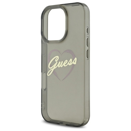 GUESS ETUI HARDCASE DO IPHONE 16 PRO MAX 6.9 MAGNETYCZNE Z IMITACJĄ SKÓRY