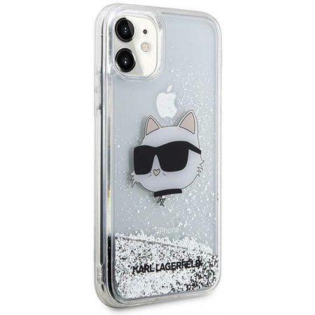 KARL LAGERFELD KLHCN61LNCHCS ETUI DO IPHONE 11 XR Z OZDOBĄ CHOUPETTE