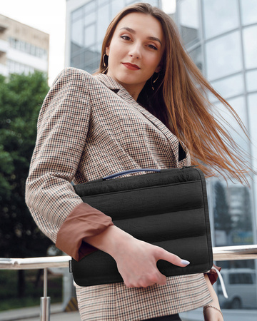INNOSTYLE DAMSKA TORBA NA LAPTOPA 14 WODOODPORNA STRATUS SLEEVE CZARNA
