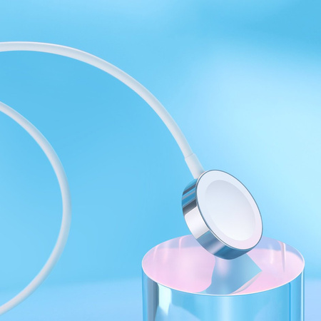 Indukcyjna ładowarka do Apple Watch z kablem USB 1,2 m Joyroom S-IW001S biała