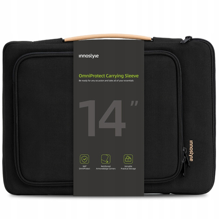 INNOSTYLE TORBA NA LAPTOPA 14 WODOODPORNA ETUI CASE OMNIPROTECT CZARNA
