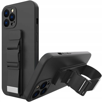 HURTEL ROPE CASE ETUI ZE SMYCZĄ DO SAMSUNG GALAXY A42 5G Z ŁAŃCUSZKIEM