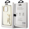 KARL LAGERFELD ETUI WRINKLED METAL SIGNATURE DO IPHONE 15 PRO MAGNETYCZNE
