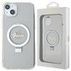 GUESS ETUI HARDCASE RING STAND DO IPHONE 15 PLUS 14 PLUS DO MAGSAFE GLITTER