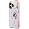 Etui Karl Lagerfeld IML Peekaboo MagSafe do iPhone 17 Pro Max różowy