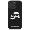 KARL LAGERFELD ETUI DO IPHONE 16 PRO MAX 6.9 HARDCASE SILICONE DOUBLE HEADS