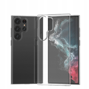 HURTEL ETUI CASE 0.5MM DO SAMSUNG GALAXY S23 ULTRA PRZEZROCZYSTY POKROWIEC