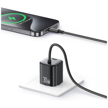 USAMS ŁADOWARKA 30W MINI DO TELEFONÓW 2xUSB-C DO IPHONE 12 13 14 15 PRO MAX