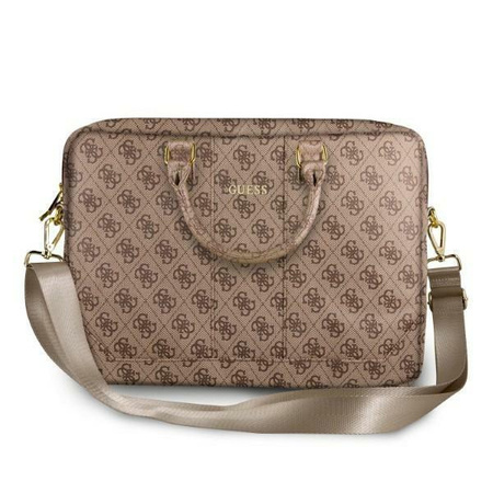 Guess Torba GUCB154GB 16" brąz/brown 4G Uptown