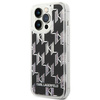 Karl Lagerfeld KLHCP14XLMNMK iPhone 14 Pro Max 6,7" hardcase czarny/black Liquid Glitter Monogram