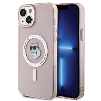 KARL LAGERFELD ETUI HARDCASE DO IPHONE 15 PLUS 6.7 DO MAGSAFE CHOUPETTE