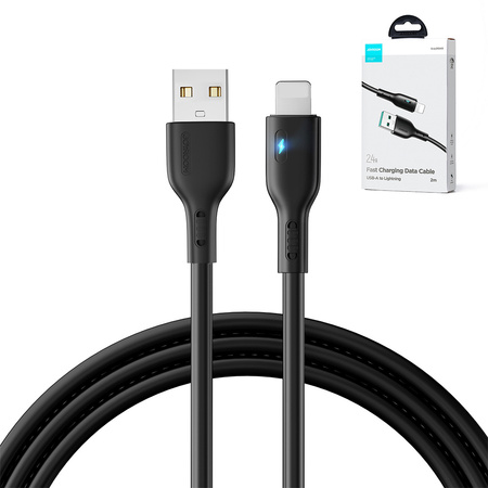 Kabel USB - Lightning 2.4A 2m Joyroom S-UL012A13 - czarny