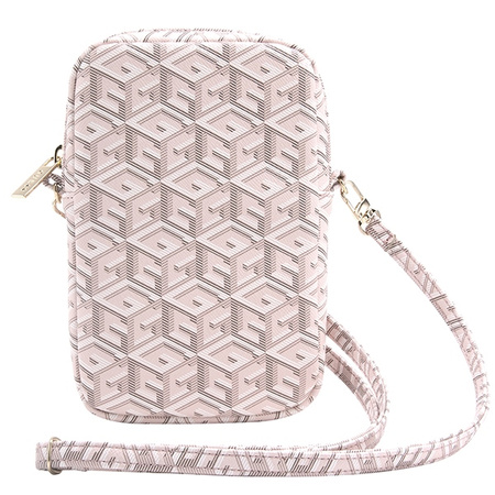 GUESS TOREBKA ZIP GCUBE BOTTOM STRIPE DO LIFESTYLE Z MODERNISTYCZNYM STYLEM