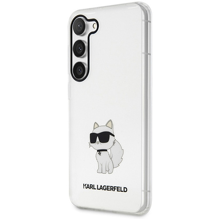 KARL LAGERFELD ETUI HARDCASE DO SAMSUNG GALAXY S23 S911 TRANSPARENTNE