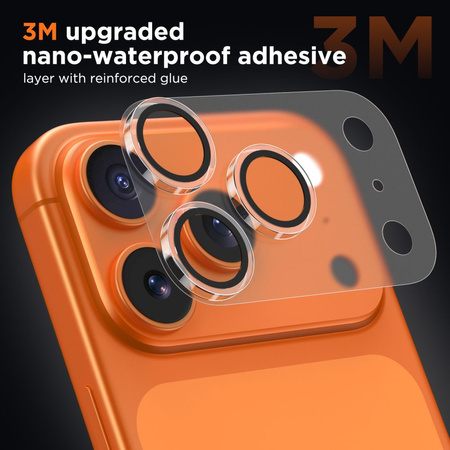 OSŁONA APARATU TECH-PROTECT CAMFULL FIT+ IPHONE 17 PRO MAX MATTE CLEAR