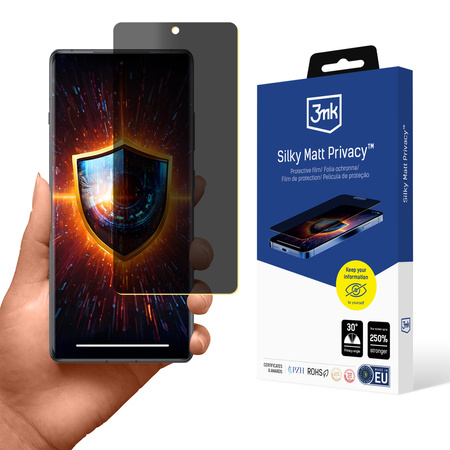 3MK FOLIA OCHRONNA SILKY MATT PRIVACY DO ONEPLUS 12R OCHRONA EKRANU