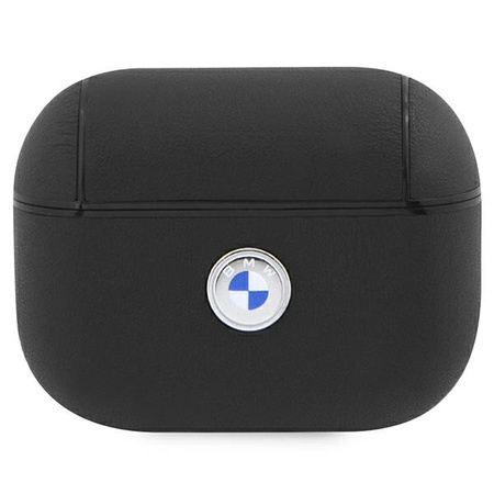 BMW POKROWIEC ETUI SKÓRZANE DO AIRPODS PRO 2(2022/2023) Z LOGO DO LIGHTNING