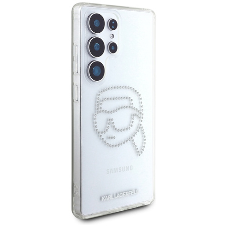 KARL LAGERFELD ETUI RHINESTONES KARL HEAD LOGO DO SAMSUNG GALAXY S25 ULTRA