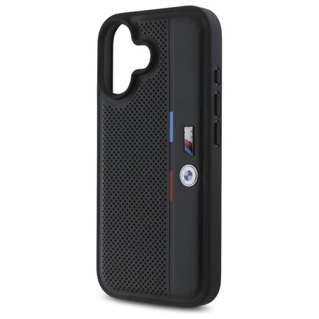 BMW BMHCP16S23PUPVK ETUI DO IPHONE 16 6.1 HARDCASE PERFORATED TRICOLOR LINE