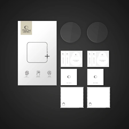 TECH-PROTECT SZKŁO HARTOWANE GLASS FIT+ 2-PACK DO GARMIN FENIX 8 51 MM