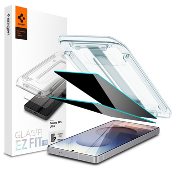 SPIGEN GLAS.TR EZ FIT HD SZKŁO OCHRONNE DO SAMSUNG GALAXY S25 ULTRA PRIVACY