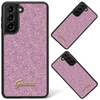 Etui Guess Glitter Script na Samsung Galaxy S24 - fioletowe