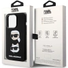 Etui Karl Lagerfeld Silicone Karl&Choupette Head na iPhone 15 Pro Max - czarne