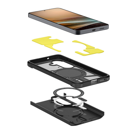 Spigen Tough Armor MagSafe, black - Samsung Galaxy S26
