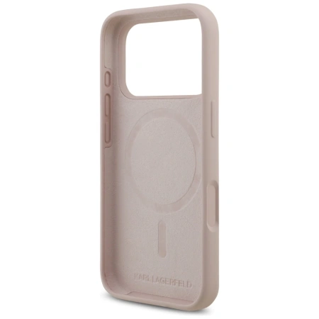KARL LAGERFELD ETUI SILICONE KARL&CHOUPETTE RING MAGSAFE DO IPHONE 17 PRO