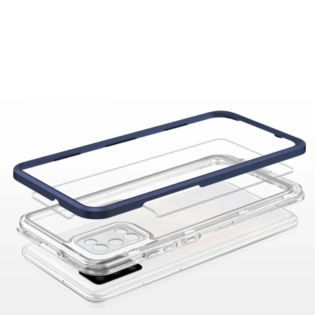 HURTEL ETUI POKROWIEC CASE ŻELOWY DO SAMSUNG GALAXY A03S CLEAR 3IN1