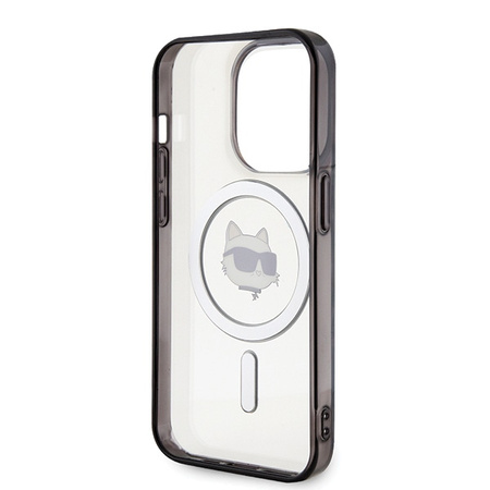 KARL LAGERFELD ETUI DO IPHONE 15 PRO 6.1 CHOUPETTE HEAD DO MAGSAFE