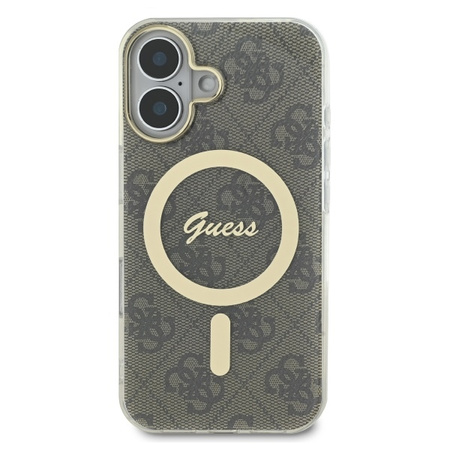 Guess GUHMP16MH4STW iPhone 16 Plus 6.7" brązowy/brown hardcase IML 4G MagSafe