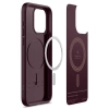 Etui Caseology Parallax Mag z MagSafe na iPhone 15 Pro - burgundowe