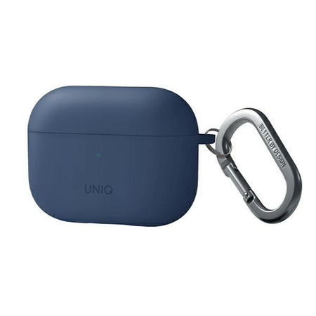 UNIQ etui Nexo AirPods Pro 2 gen + Ear Hooks Silicone niebieski/caspian blue