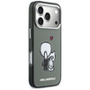 Etui Karl Lagerfeld Karl & Choupette     Back MagSafe do iPhone 17 Pro Max czarny