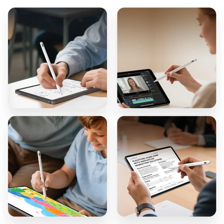 WOZINSKY RYSIK STYLUS DO IPAD SZYBKIE ŁADOWANIE USB-C DO APPLE IPAD 2018