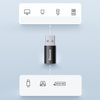 Baseus Ingenuity Series Mini przejściówka adapter USB 3.1 OTG do USB Typ C niebieski (ZJJQ000103)
